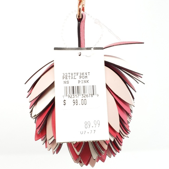 Michael Kors Pink Petal Bag Charm - Picture 4 of 4